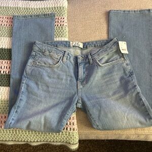 FP Movement by Free People Light Blue Straight Leg Jeans